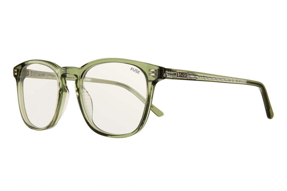 Sea Glass Casey Frames with Clear Blue Light Lenses Fuse Lenses