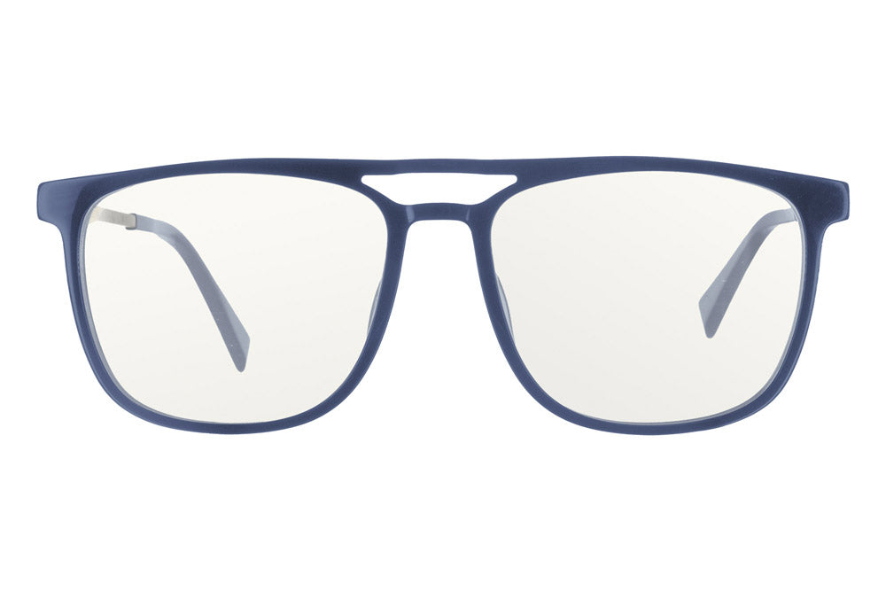 Gloss Blue Long Point Frames with Clear Blue Light Lenses Fuse Lenses