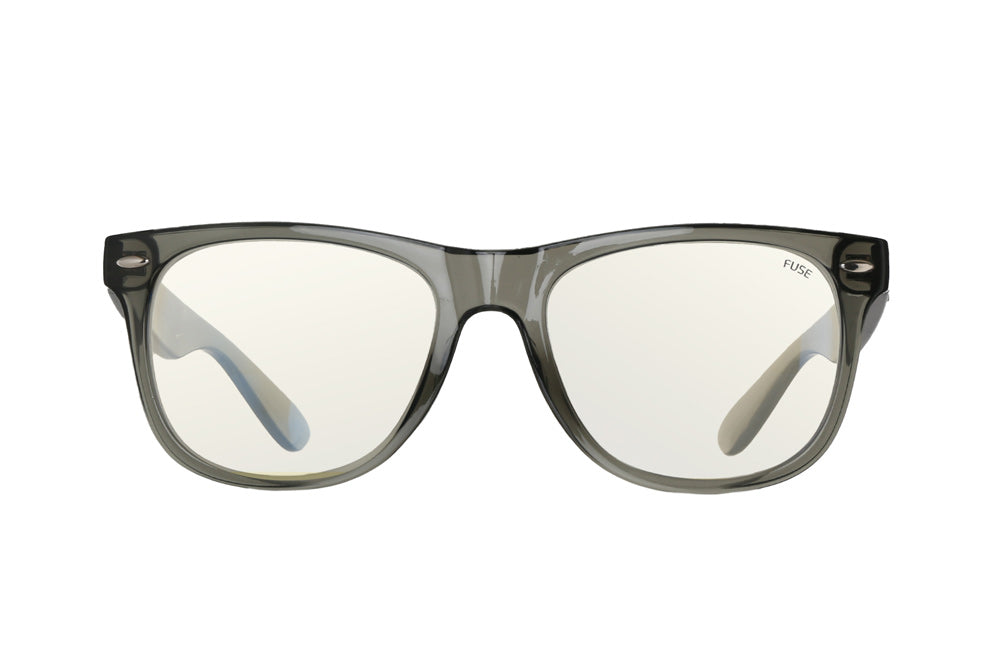 Fuse Summerland Sunglasses | Clear Grey | Blue Light Lenses