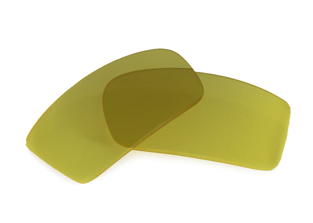 Yellow Polarized Replacement Lenses Compatible with Nike GDO Box M Sunglasses from Fuse Lenses