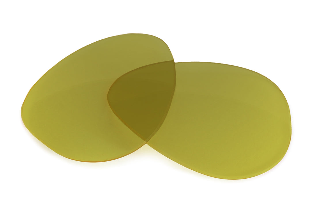 Yellow Polarized Replacement Lenses Compatible with Ray-Ban RB3025 Aviator Large (55mm) Sunglasses from Fuse Lenses