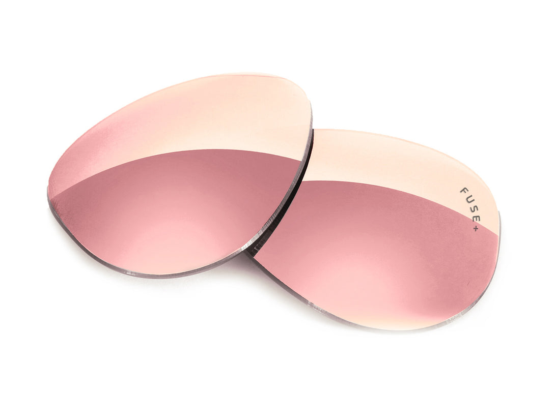 Fuse PRO Rose Gold Mirror Replacement Lenses Compatible with Oakley Breadbox Sunglasses from Fuse Lenses