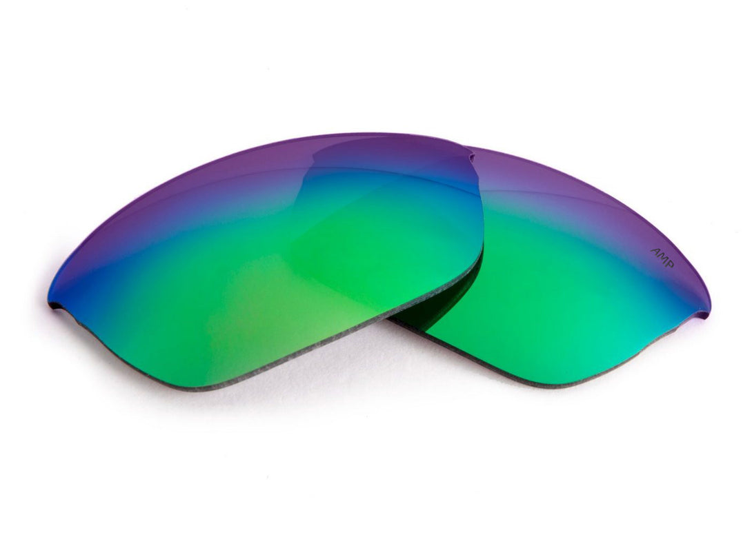 AMP Sapphire Mirror Polarized Replacement Lenses Compatible with Oakley Half Wire 2.0 Sunglasses from Fuse Lenses