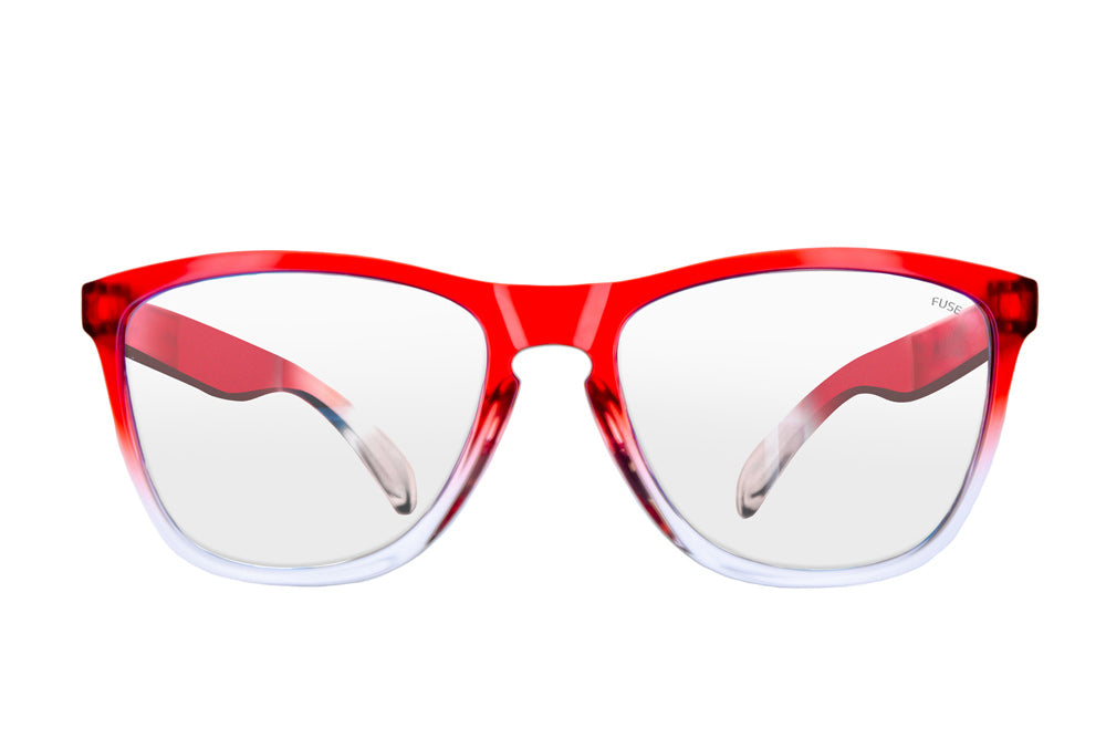 Fuse 3 Rooker Sunglasses | Red Clear Fade