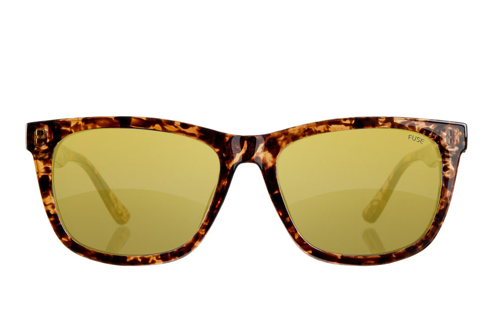 Fuse Lido Sunglasses | Tortoise | Yellow Polarized