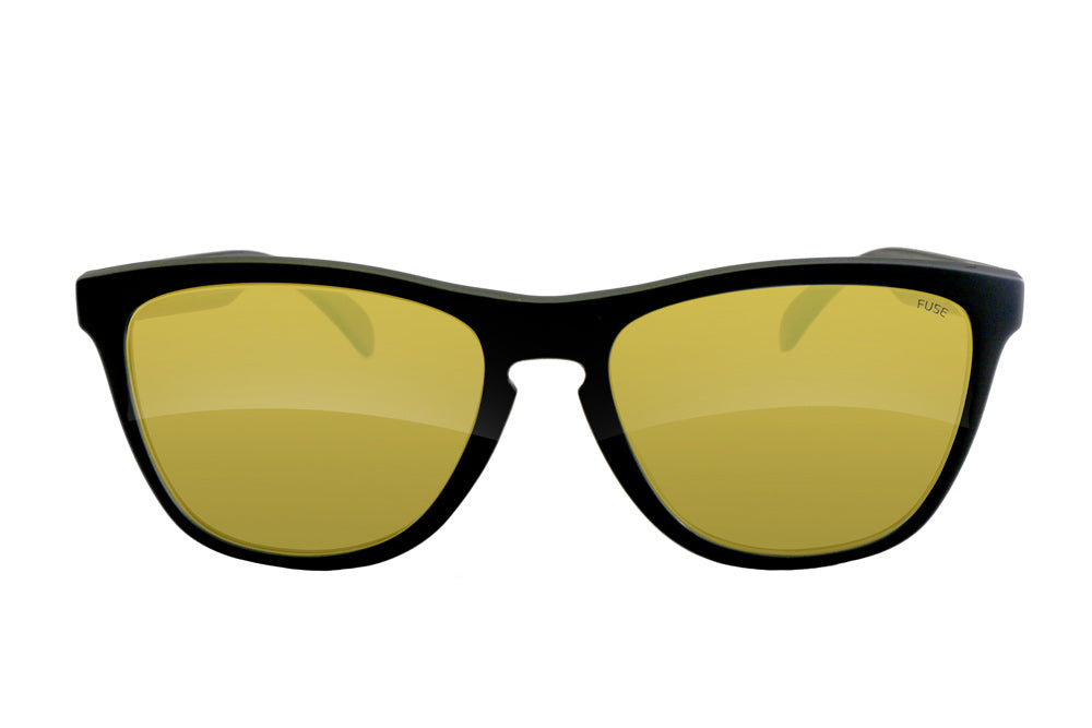 Fuse 3 Rooker Sunglasses | Black | Yellow Polarized