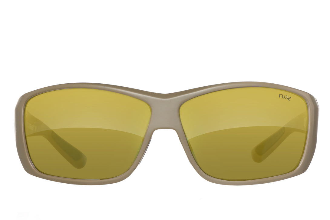 Fuse Anclote Sunglasses | Sand | Yellow Polarized
