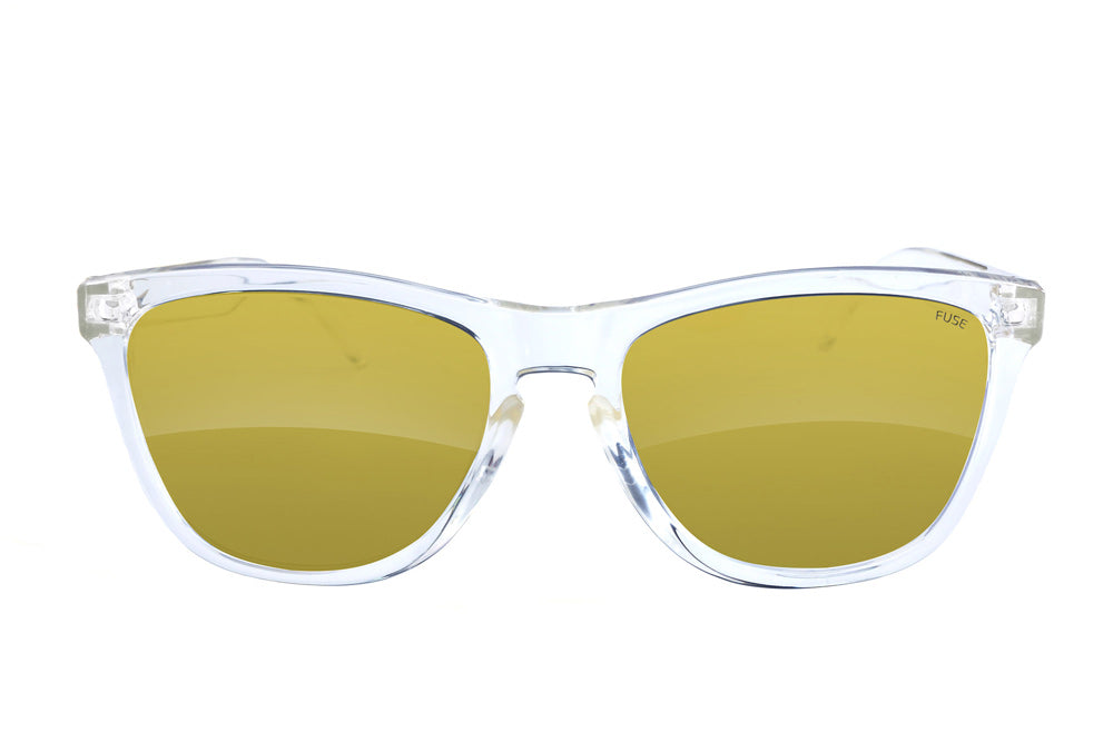 Fuse 3 Rooker Sunglasses | Clear | Yellow Polarized