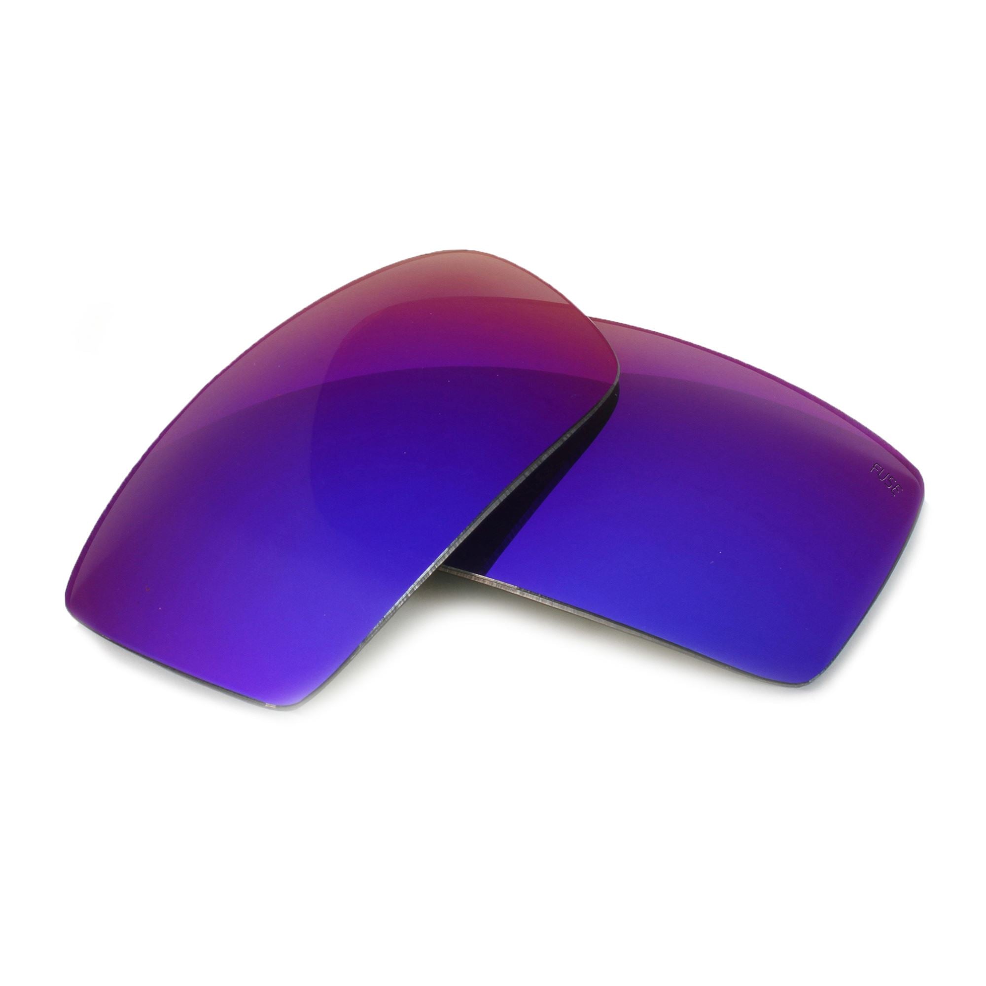 OAKLEY SQUARE WIRE 2.0 MIRRORED VIOLET SLEEK SPORT WRAP FLEX