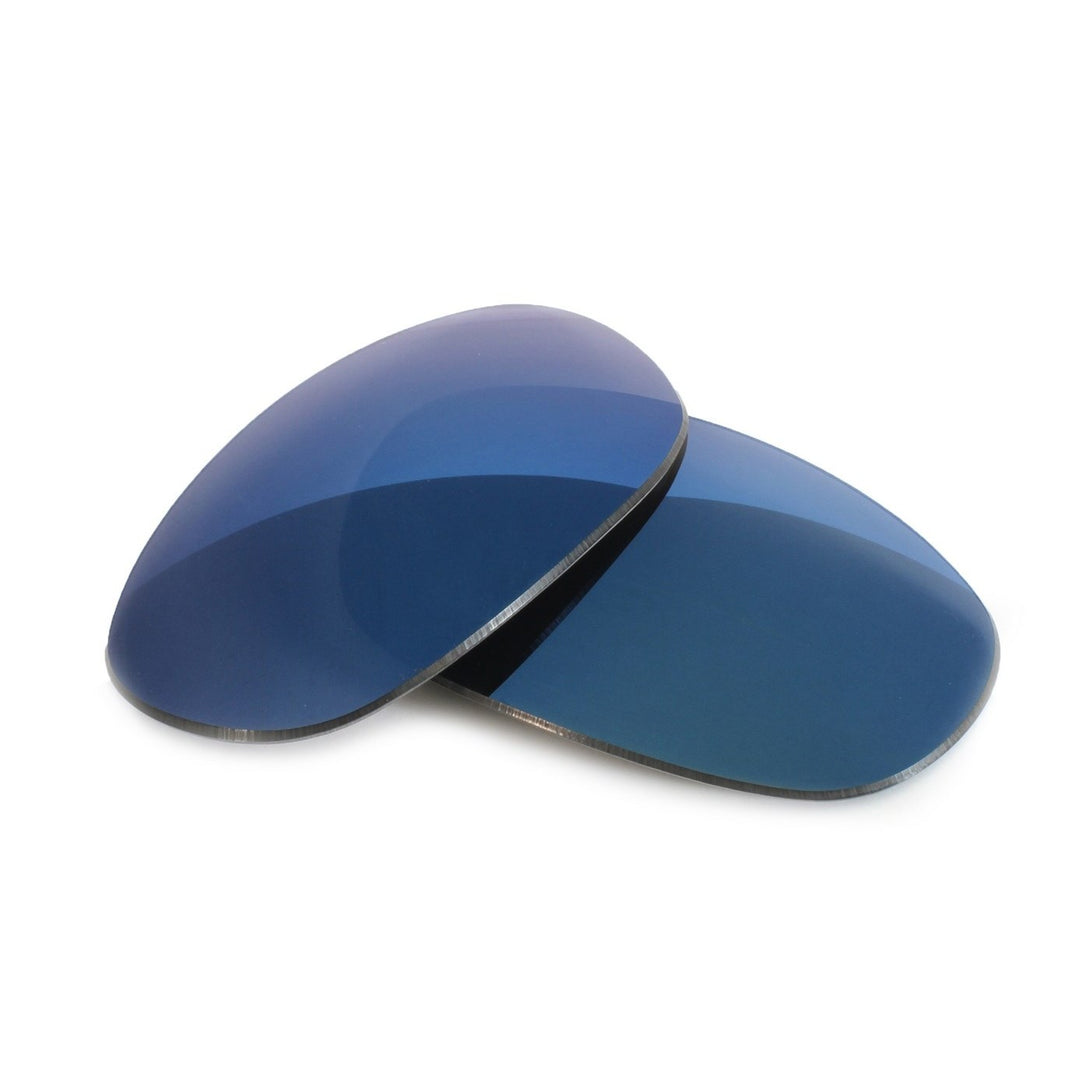 Midnight Blue Mirror Tint Replacement Lenses Compatible with Ray-Ban RB4196 (61mm) Sunglasses from Fuse Lenses