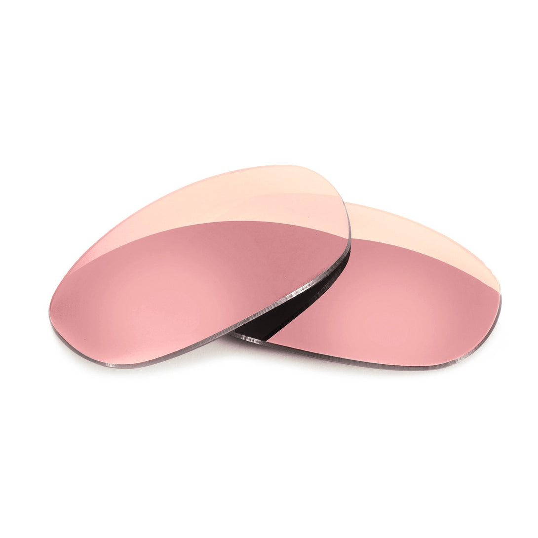 Rose Gold Mirror Tint Replacement Lenses Compatible with Bolle Habu Sunglasses from Fuse Lenses