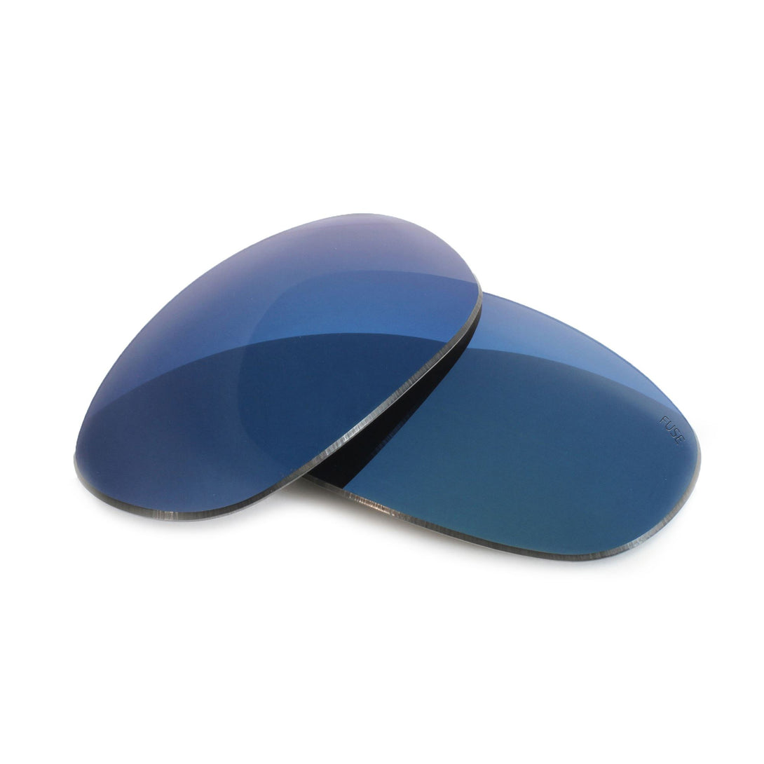 Fuse +Plus Midnight Blue Mirror Polarized Replacement Lenses Compatible with Von Zipper Panzer Sunglasses from Fuse Lenses