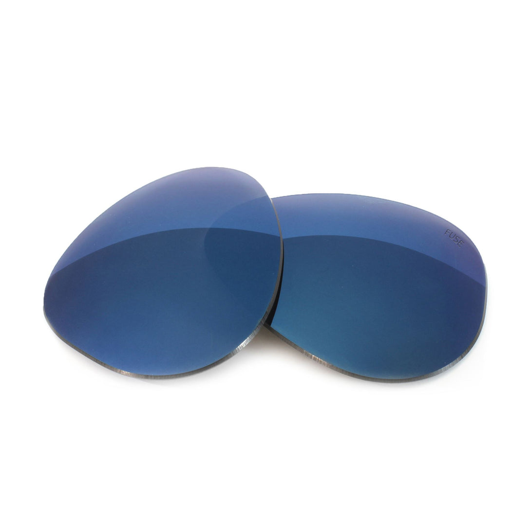 Fuse +Plus Midnight Blue Mirror Polarized Replacement Lenses Compatible with Ray-Ban RB3025 Aviator Large (58mm) Sunglasses from Fuse Lenses