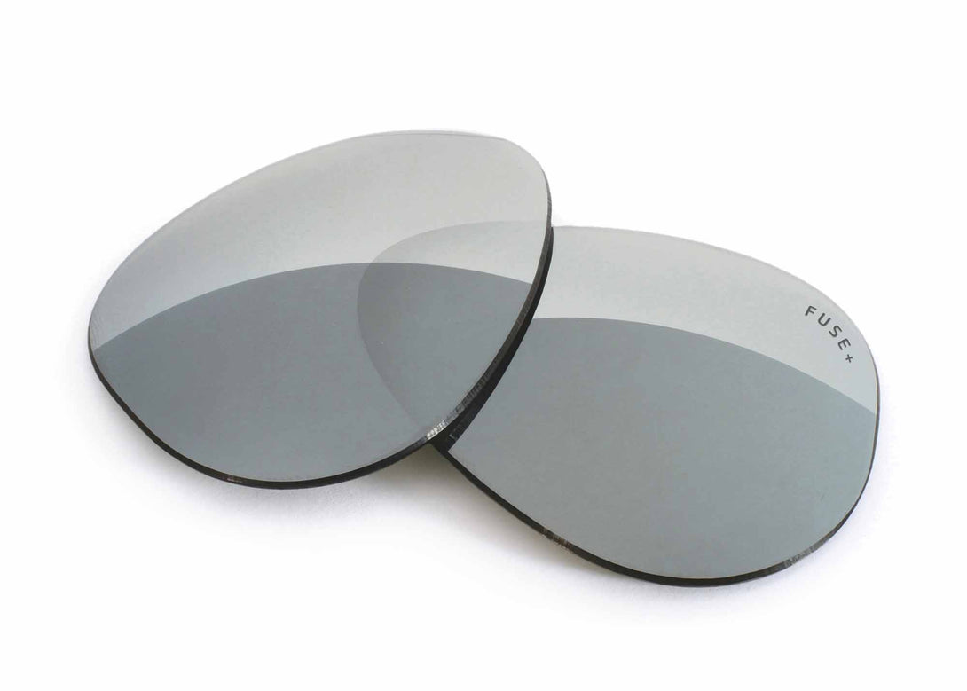 Fuse +Plus Chrome Mirror Polarized Replacement Lenses Compatible with Von Zipper Hoss Sunglasses from Fuse Lenses