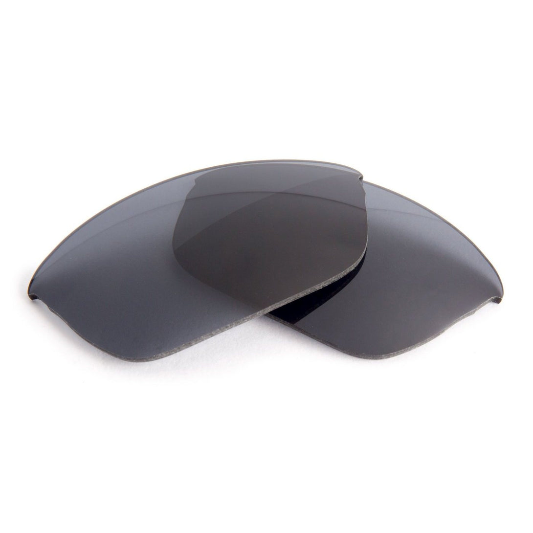 Grey Polarized Replacement Lenses Compatible with Oakley Flak Jacket Sunglasses from Fuse Lenses