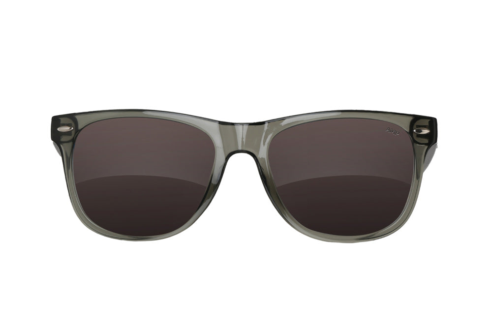 Fuse Summerland Sunglasses | Clear Grey | AMP Grey Polarized