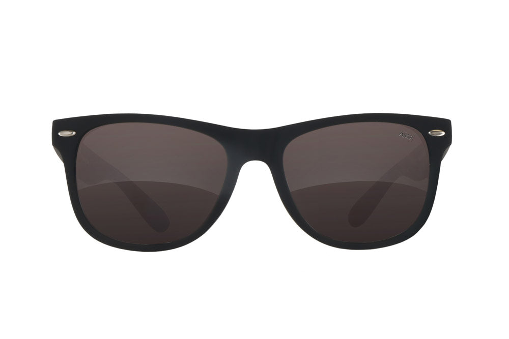 Fuse Summerland Sunglasses | Matte Black | AMP Grey Polarized