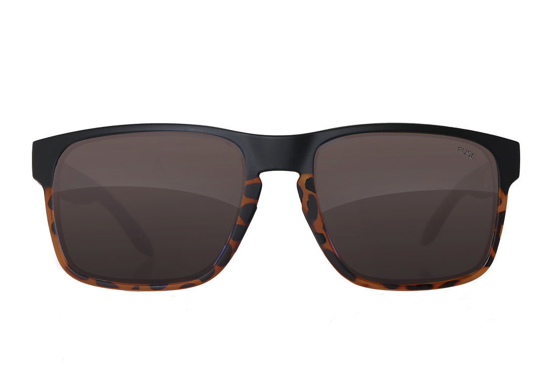 Fuse Egmont Sunglasses | Matte Black Tortoise Fade