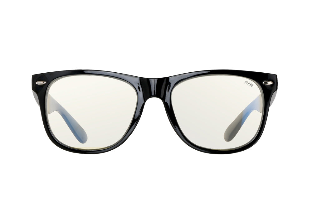 Fuse Summerland Sunglasses | Gloss Black | Blue Light Lenses