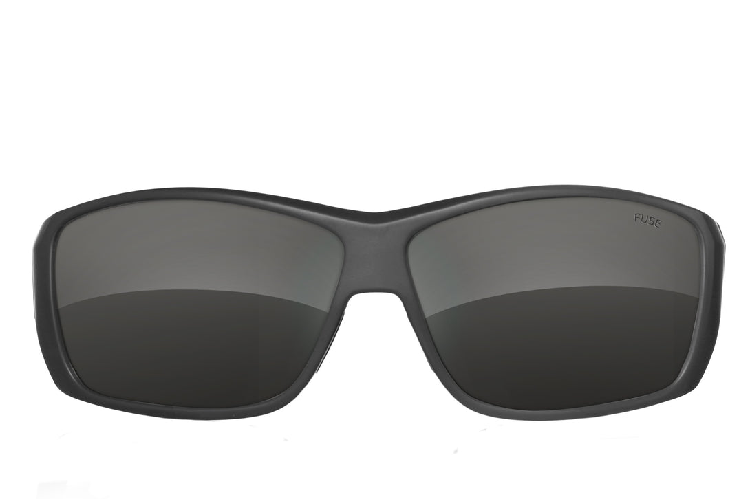 Matte Black Logo Sunglasses